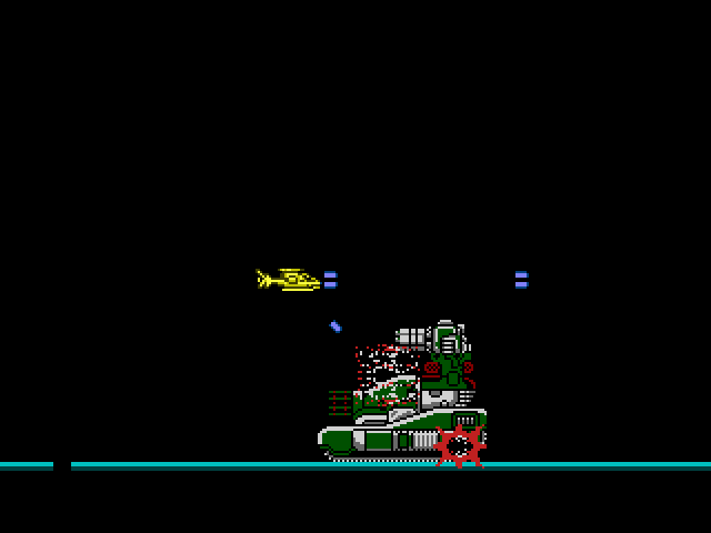 Silkworm [Falcon030] atari screenshot
